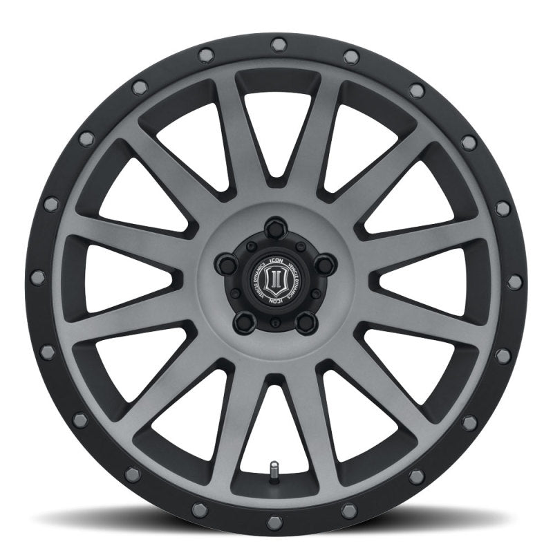 Load image into Gallery viewer, ICON Compression 20x10 5x150 -19mm Offset 4.75inBS Titanium Wheel
