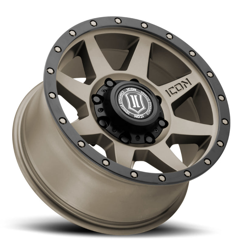 Load image into Gallery viewer, ICON Rebound HD 18x9 8x180 12mm Offset 5.5in BS 124.2mm Bore Bronze Wheel
