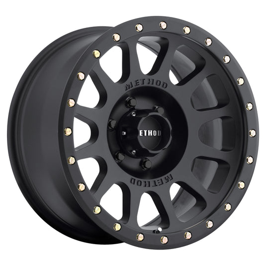 Method | MR305 NV 17x8.5 0mm Offset 6x135 94mm CB Matte Black Wheel