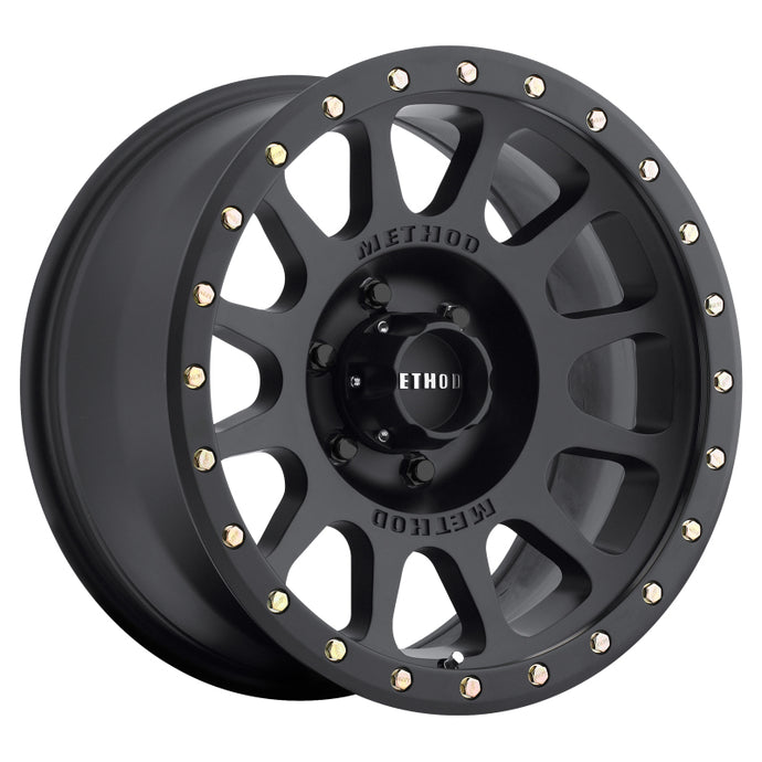 Method | MR305 NV 20x10 -18mm Offset 6x5.5 108mm CB Matte Black Wheel