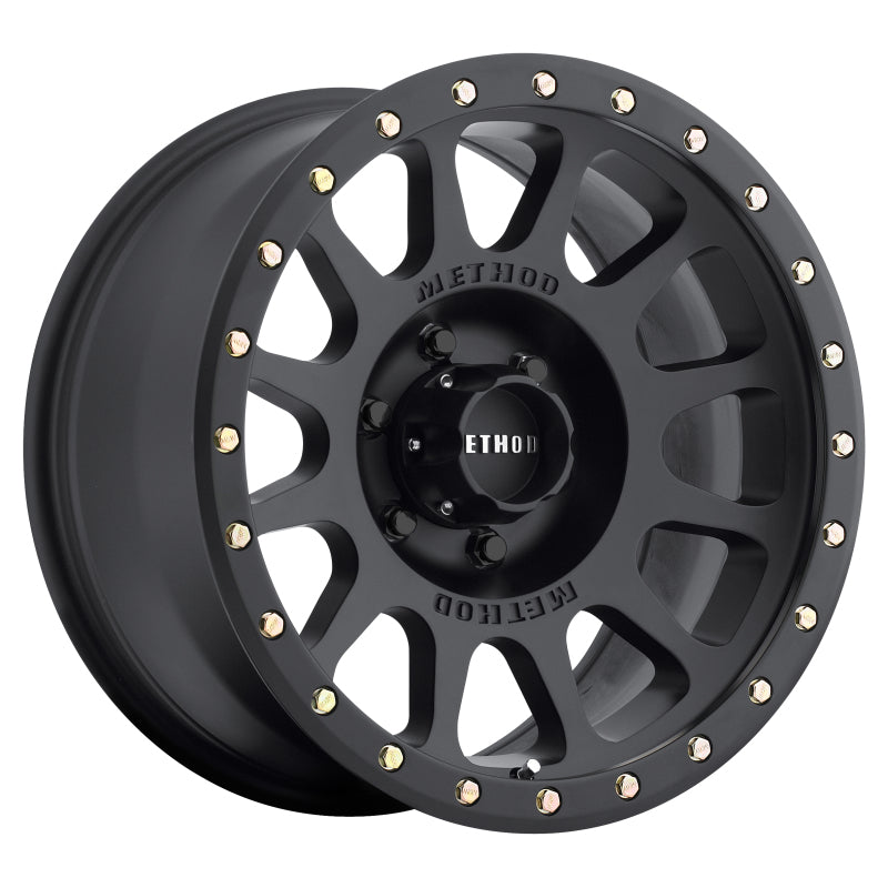 Load image into Gallery viewer, Method | MR305 NV 20x9 +18mm Offset 6x135 94mm CB Matte Black Wheel
