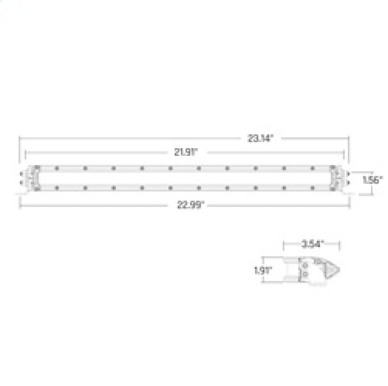 Load image into Gallery viewer, Rigid Industries | SR-Series 20 Inch SAE Driving Light Amber
