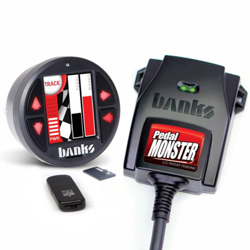 Load image into Gallery viewer, Banks Power | 2007.5-2019 GM 6.6L Duramax Pedal Monster Throttle Sensitivity Booster With iDash DataMonster
