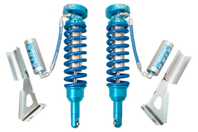 King Shocks | 2005-2023 Toyota Tacoma - 6 Lug - Front 2.5 Remote Reservoir Coilover - Pair