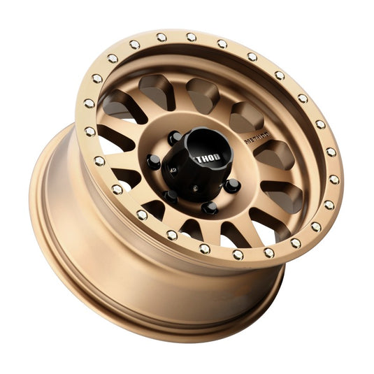 Method | MR304 Double Standard 18x9 -12mm Offset 6x5.5 108mm CB Method | Bronze Wheel