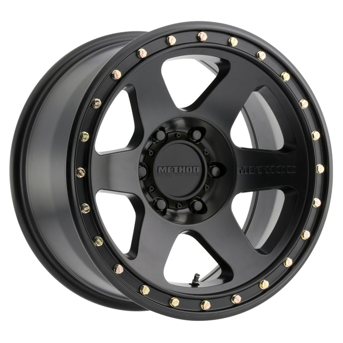 Method | MR310 Con6 17x8.5 +35mm Offset 6x5.5 106.25mm CB Matte Black Wheel