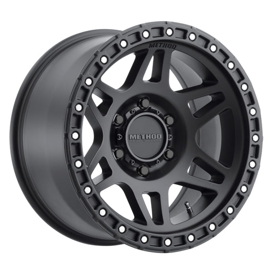 Method | MR312 17x8.5 0mm Offset 6x5.5 106.25mm CB Matte Black Wheel
