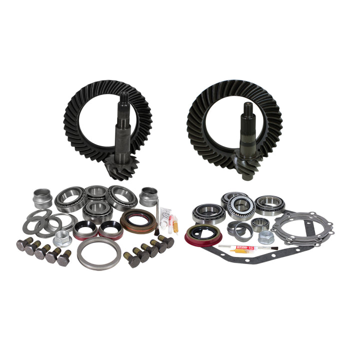 Yukon Gear | Gear & Install Kit Package For Reverse Rotation Dana 60 & 99 & up GM 14T 5.38 thick