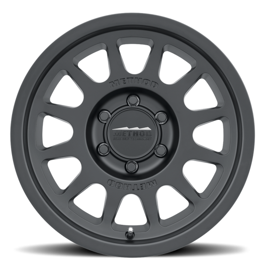Method | MR703 16x8 0mm Offset 6x5.5 106.25mm CB Matte Black Wheel
