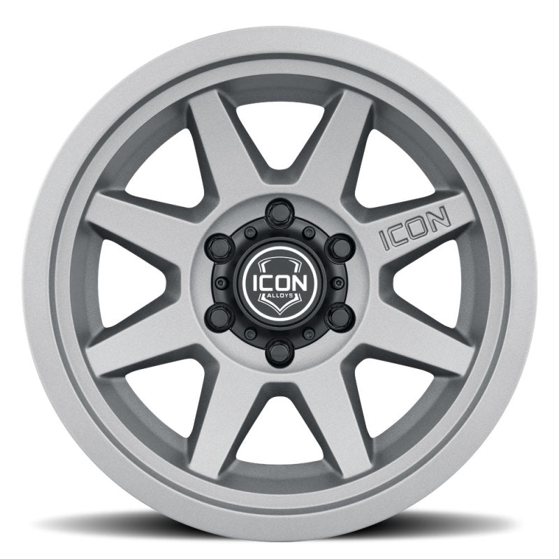 Load image into Gallery viewer, ICON Rebound 17x8.5 6x5.5 25mm Offset 5.75in BS 95.1mm Bore Charcoal Wheel
