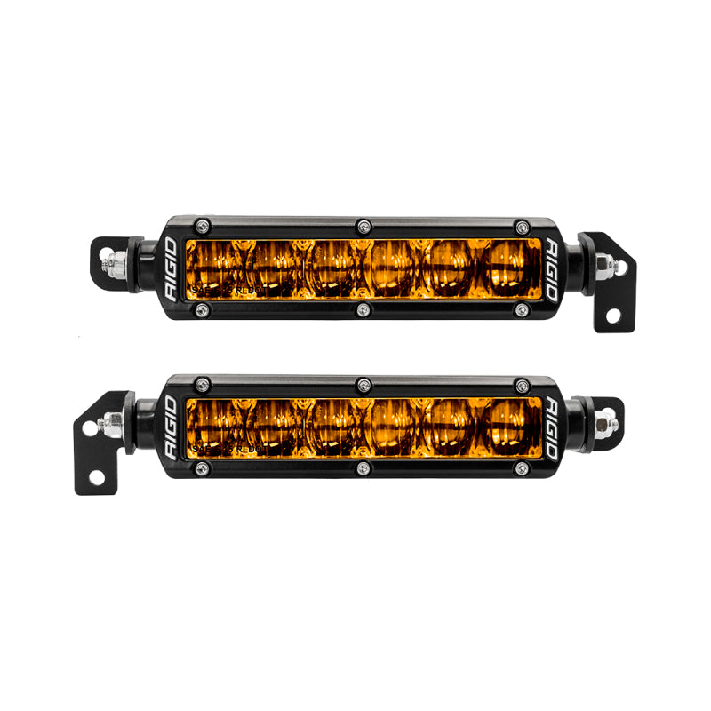 Load image into Gallery viewer, Rigid Industries | 2022+ Toyota Tundra 6in SR-Series Selective Yellow Fog Light Kit
