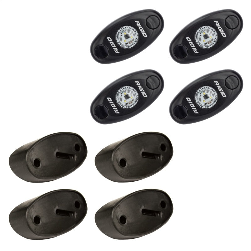Load image into Gallery viewer, Rigid Industries | Rock Light Kit- Amber (4 lights)
