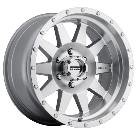 Method | MR301 The Standard 17x8.5 0mm Offset 6x5.5 108mm CB Machined/Clear Coat Wheel