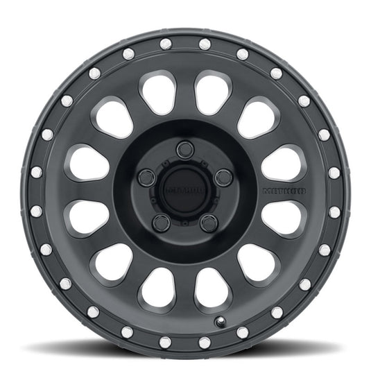 Method | MR315 17x8.5 0mm Offset 5x5 71.5mm CB Matte Black Wheel