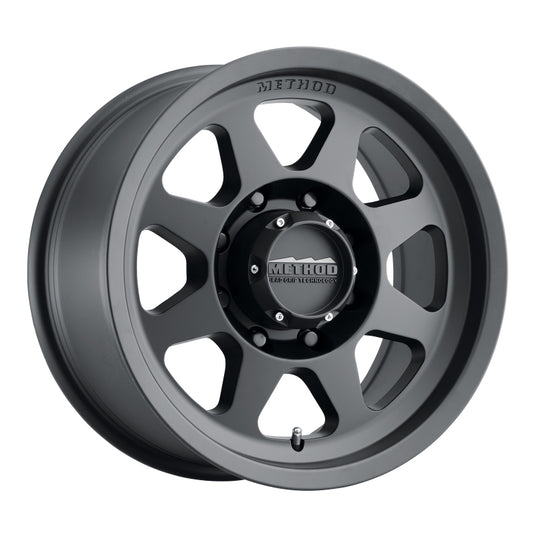 Method | MR701 17x8.5 0mm Offset 8x6.5 130.81mm CB Matte Black Wheel Set *OPEN BOX*