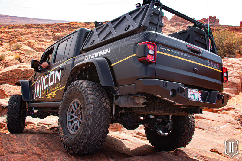 Load image into Gallery viewer, ICON 2020+ Jeep Gladiator JT Pro-Series Rear Bumper

