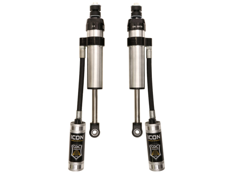 Load image into Gallery viewer, ICON 98-07 Toyota Land Cruiser 100 Series 0-3in Front 2.5 Series Shocks VS RR CDCV - Pair

