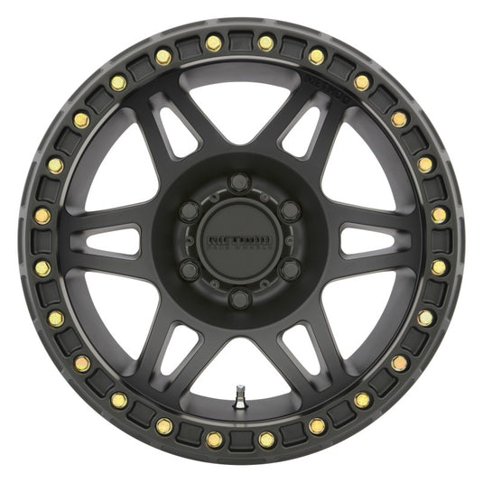 Method | MR106 Beadlock 17x9 -44mm Offset 6x5.5 108mm CB Matte Black w/BH-H24125 Wheel