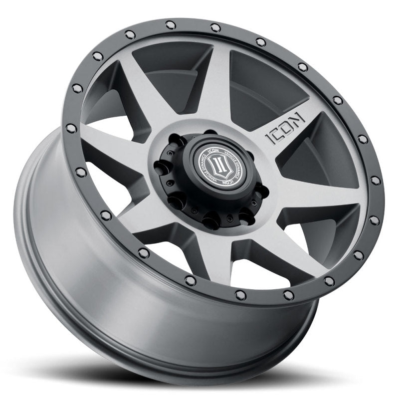 Load image into Gallery viewer, ICON Rebound 20x9 8x170 6mm Offset 5.25in BS Titanium Wheel
