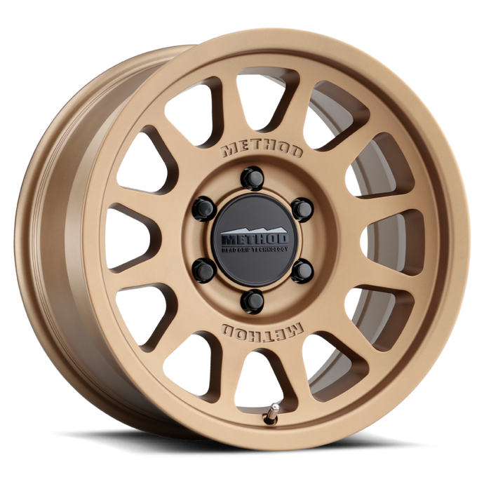 Method | MR703 16x8 0mm Offset 6x5.5 106.25mm CB Method | Bronze Wheel