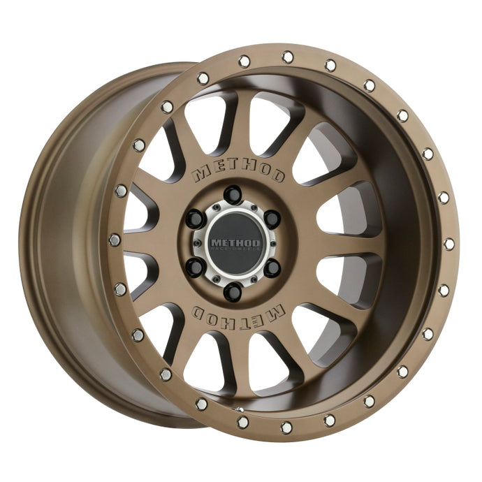 Method | MR605 NV 20x10 -24mm Offset 6x135 87mm CB Method | Bronze Wheel