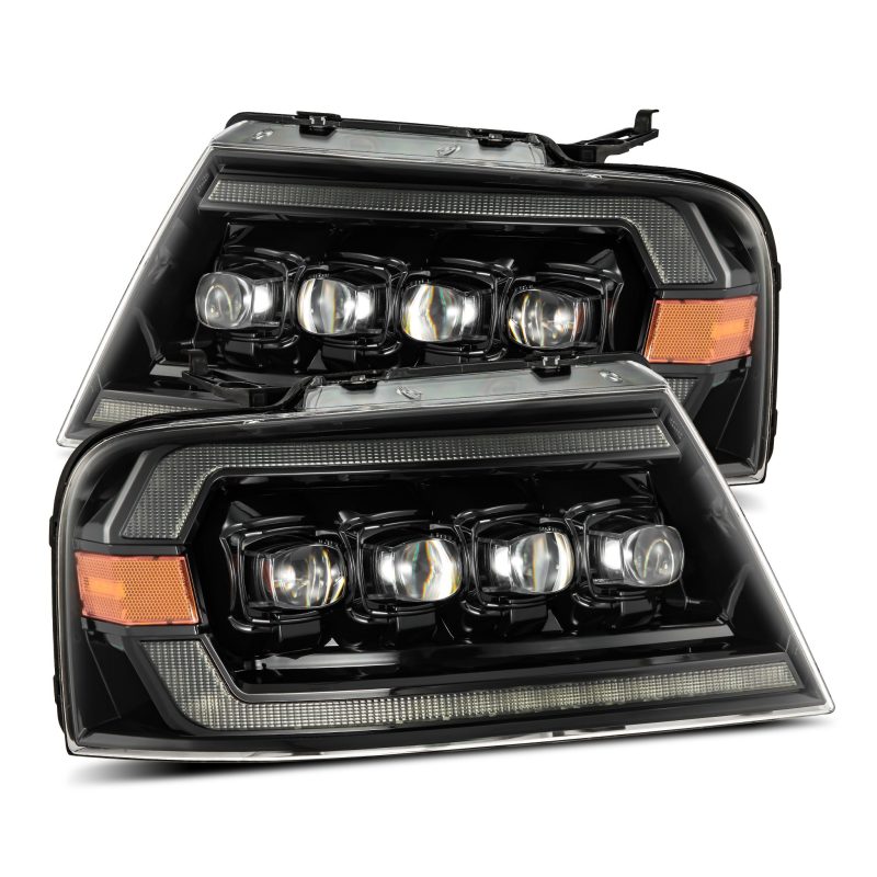 Load image into Gallery viewer, AlphaRex 04-08 Ford F-150 (No 2004 Heritage) NOVA-Series LED Proj HL Chrome w/Actv Light / Seq. Sig
