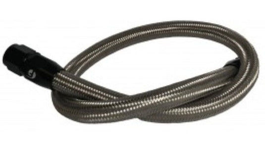 Fleece | 1998.5-2018 Dodge Ram 5.9L / 6.7L Cummins Coolant Bypass Hose - Braided Stainless Steel