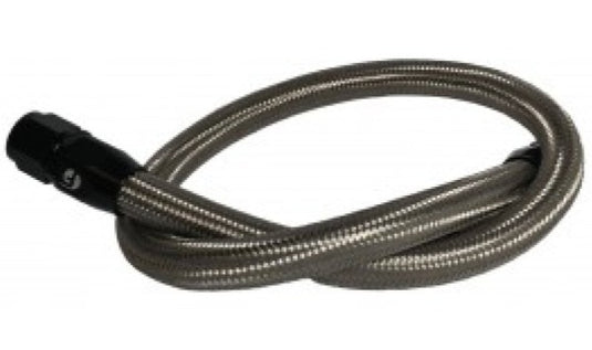 Fleece | 1994-1998 Dodge Ram Cummins 39.5in 12 Valve Coolant Bypass Hose (SS-Braided)