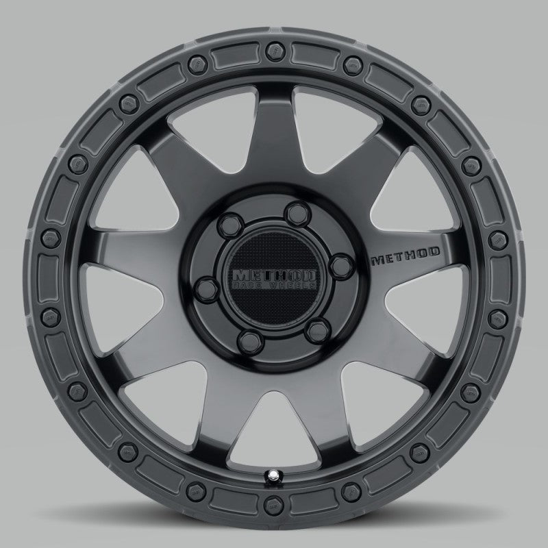 Load image into Gallery viewer, Method | MR317 18x9 +18mm Offset 6x5.5 106.25mm CB Matte Black Wheel
