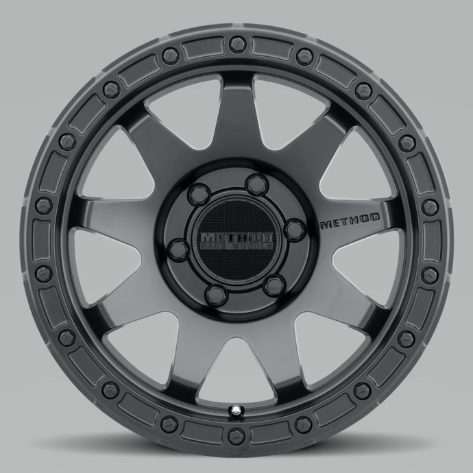 Method | MR317 17x8.5 0mm Offset 6x5.5 106.25mm CB Matte Black Wheel