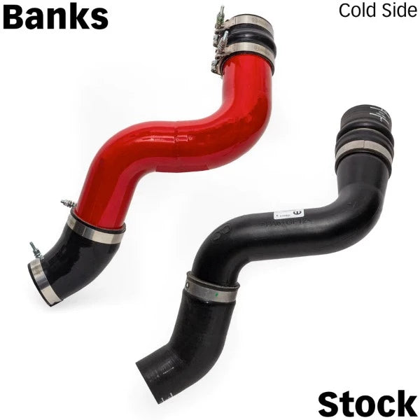Load image into Gallery viewer, Banks Power | 2019+ Dodge Ram 6.7L Cummins Boost Tube Upgrade Kit - Red
