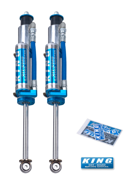 King Shocks | 1997-2006 Jeep Wrangler TJ Front 2.5 Piggy Hose Reservoir Shock 3-5 Inch Lift - Pair