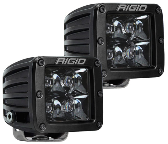 Rigid Industries | D-Series Midnight Edition - Spot - Set of 2