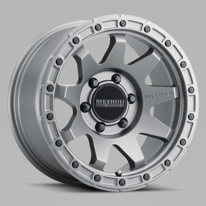 Load image into Gallery viewer, Method | MR317 20x9 0mm Offset 6x5.5 106.25mm CB Matte Titanium Wheel
