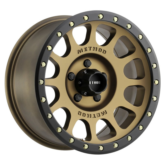 Method | MR305 NV 18x9 0mm Offset 5x150 116.5mm CB Method | Bronze/Black Street Loc Wheel