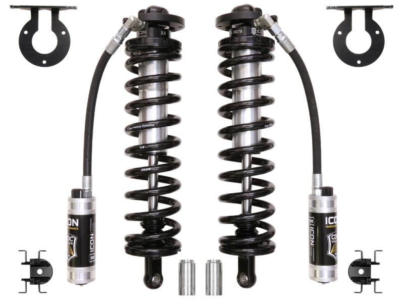 Load image into Gallery viewer, ICON 2005+ Ford F-250/F-350 Super Duty 4WD 4in 2.5 Series Shocks VS RR CDCV Bolt-In Conversion Kit
