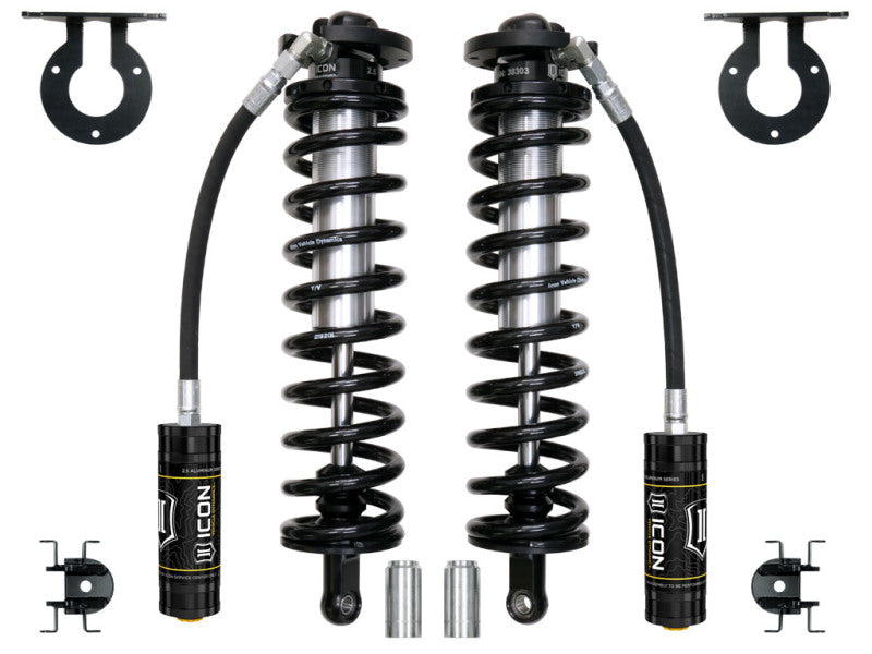 Load image into Gallery viewer, ICON 2005+ Ford F-250/F-350 Super Duty 4WD 4in 2.5 Series Shocks VS RR Bolt-In Conversion Kit
