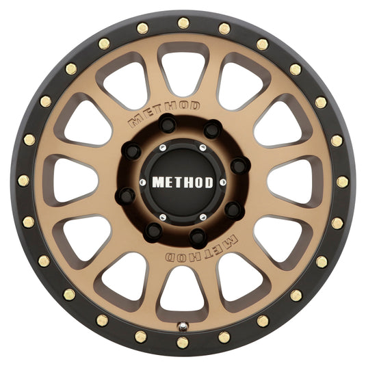 Method | MR305 NV HD 18x9 +18mm Offset 8x170 130.81mm CB Method | Bronze/Black Street Loc Wheel