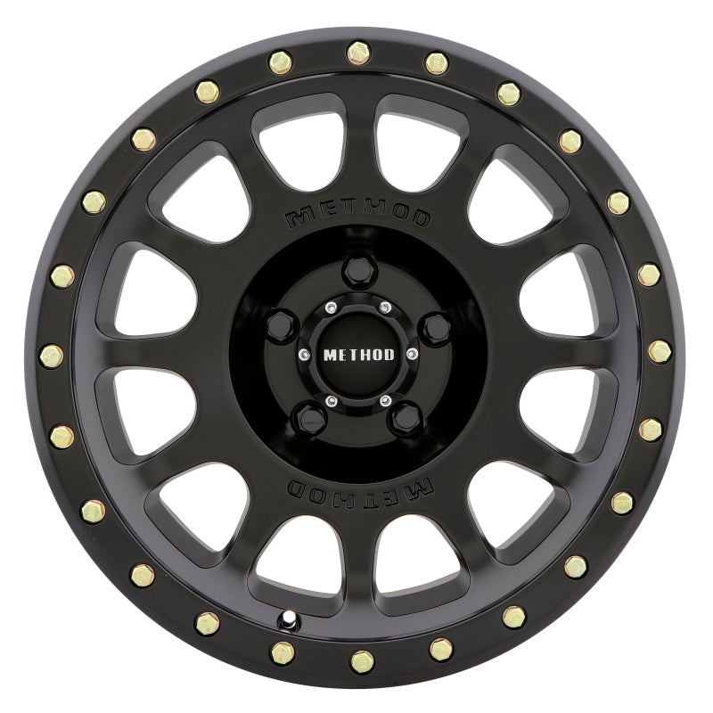Load image into Gallery viewer, Method | MR305 NV 16x8 0mm Offset 5x4.5 83mm CB Matte Black Wheel
