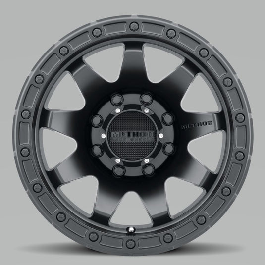 Method | MR317 17x8.5 0mm Offset 8x170 130.81mm CB Matte Black Wheel