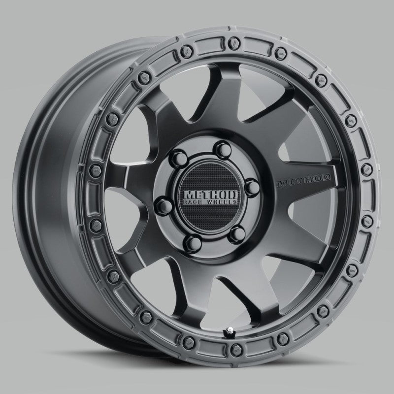 Load image into Gallery viewer, Method | MR317 18x9 +18mm Offset 6x5.5 106.25mm CB Matte Black Wheel
