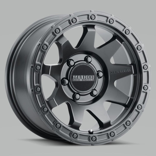 Method | MR317 17x8.5 0mm Offset 6x5.5 106.25mm CB Matte Black Wheel