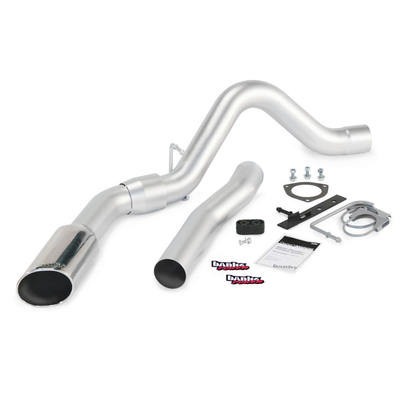 Load image into Gallery viewer, Banks Power | 2015 GM 2500 / 3500 &amp; 2016 GM 2500 ONLY 6.6L LML Duramax ECLB / CCSB / CCLB Monster Exhaust System - SS Single Exhaust With Chrome Tip
