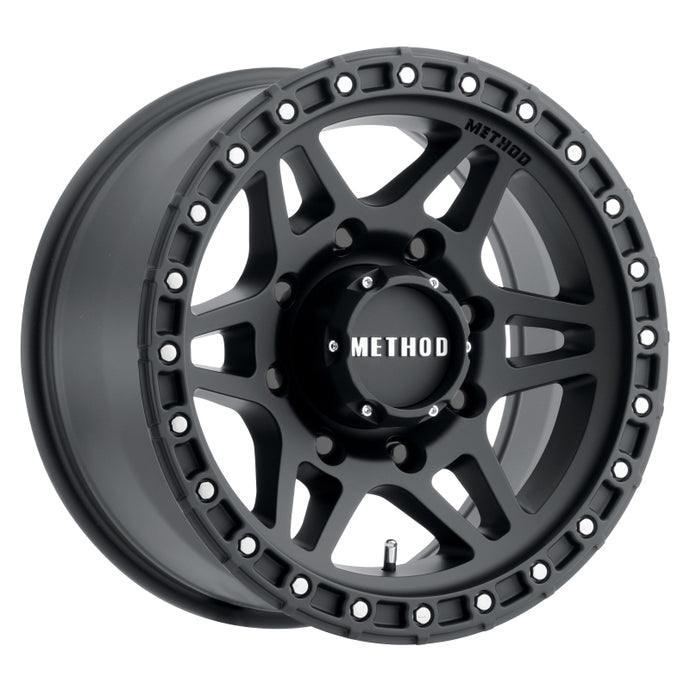 Method | MR312 17x8.5 0mm Offset 8x170 130.81mm CB Matte Black Wheel