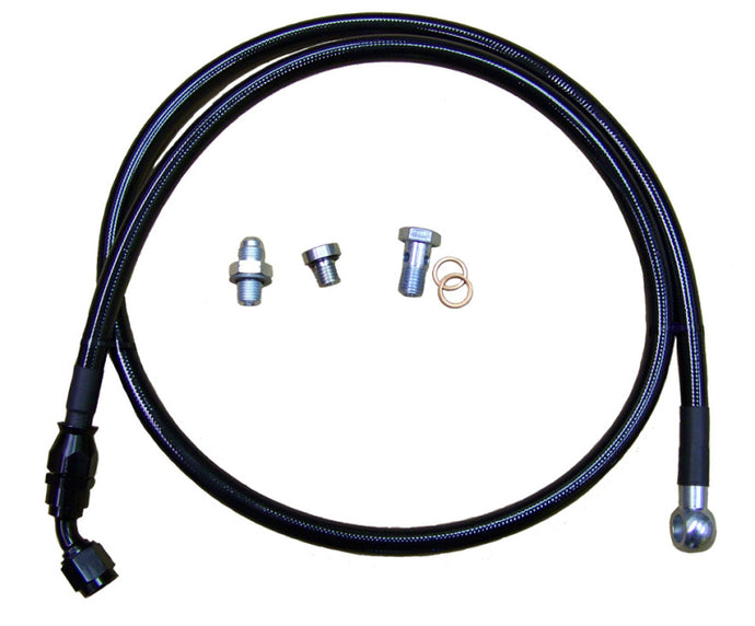 Fleece | 2004.5-2010 GM Duramax Factory Style Garrett VNT Turbocharger Remote Oil Feed Line Kit