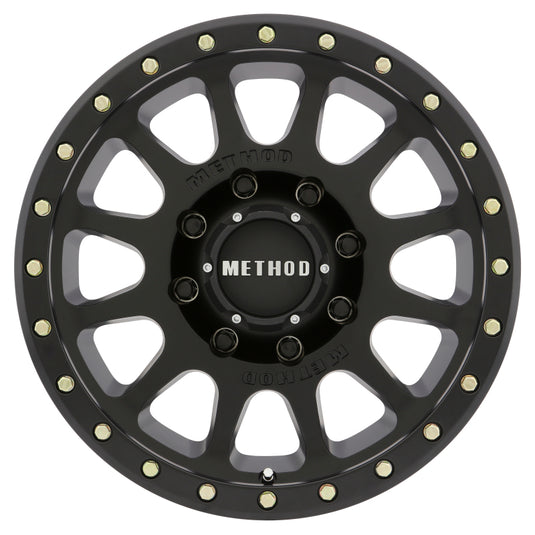 Method | MR305 NV HD 18x9 +18mm Offset 8x6.5 130.81mm CB Matte Black Wheel