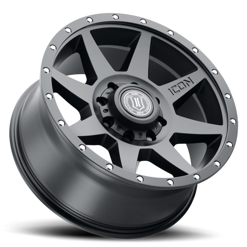 Load image into Gallery viewer, ICON Rebound 20x9 8x170 6mm Offset 5.25in BS Satin Black Wheel
