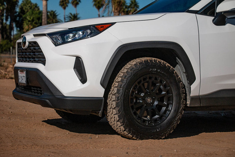 Load image into Gallery viewer, ICON Journey 17x8 5x4.5 38mm Offset 6in BS Satin Black Wheel
