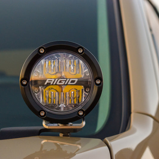 Rigid Industries | 2014-2021 Toyota Tundra A-Pillar Light Kit With 4 Inch 360-Series Drive