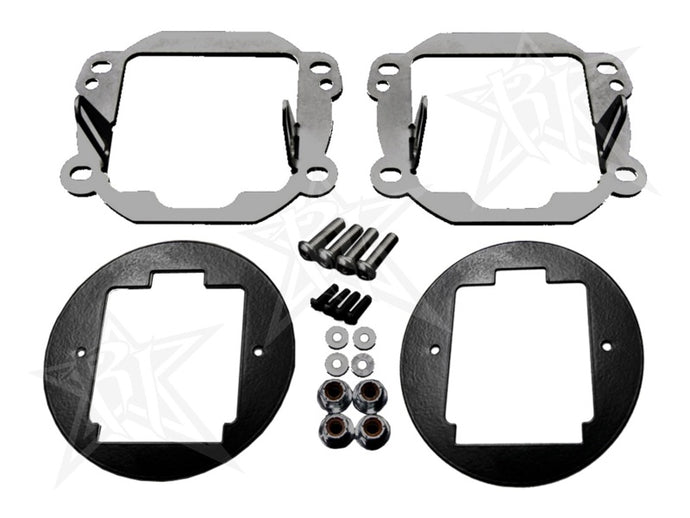 Rigid Industries | 2007-2018 Jeep Wrangler JK - Fog Light Kit - Mounts set of Dually/d2